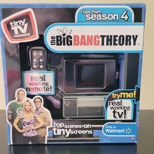 Tiny TV Classics The Big Bang Theory Mini TV - Black